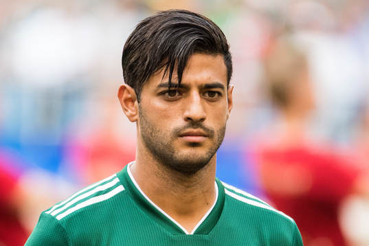 Carlos Vela of Mexico prior the FIFA World Cup round of 16