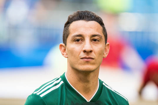 Andres Guardado of Mexico prior the FIFA World Cup round of