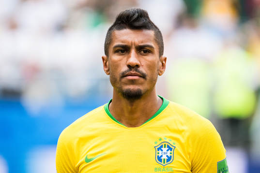 Paulinho of Brazil prior the FIFA World Cup round of 16