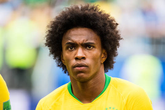 Willian of Brazil prior the FIFA World Cup round of 16