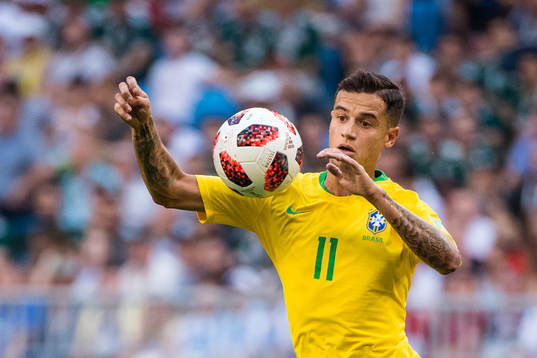 Philippe Coutinho of Brazil