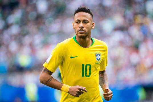 Neymar of Brazil