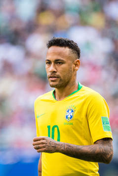 Neymar of Brazil