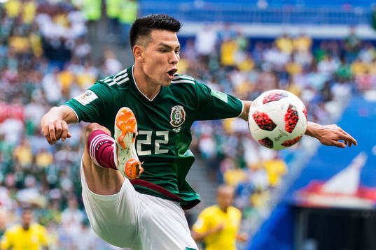 Hirving Lozano of Mexico