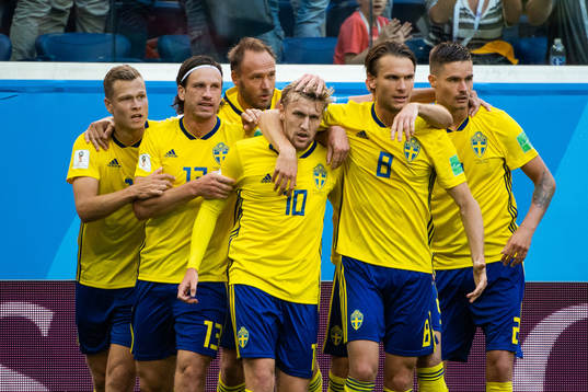 Viktor Claesson, Gustav Svensson, Andreas Granqvist, Emil