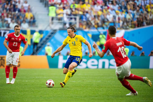 Gustav Svensson of Sweden