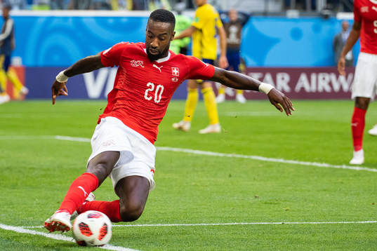 Johan Djourou of Switzerland
