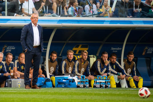 Head coach Janne Andersson of Sweden