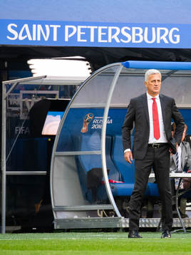 head coach Vladimir Petkovic of Switzerland