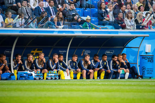 Emil Krafth, John Guidetti, Isaac Kiese Thelin and Martin