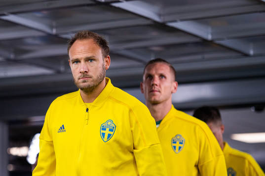 Andreas Granqvist of Sweden prior to the FIFA World Cup
