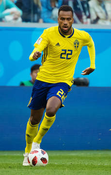Isaac Kiese Thelin of Sweden