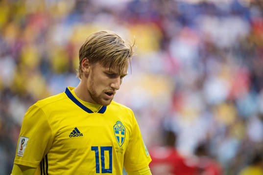 Emil Forsberg of Sweden