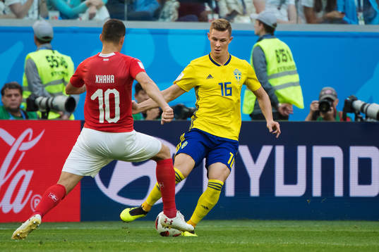 Emil Krafth of Sweden
