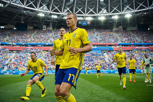 Gustav Svensson, Mikael Lustig, Viktor Claesson and Marcus