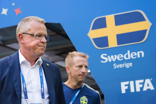 Head coach Janne Andersson of Sweden