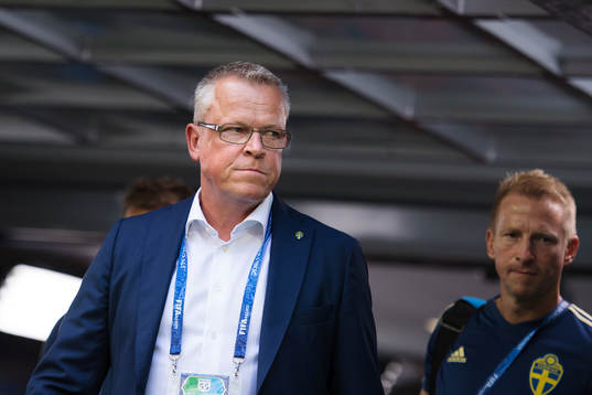 Head coach Janne Andersson of Sweden