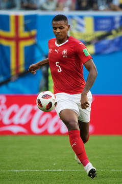 Manuel Akanji of Switzerland