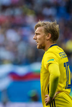 Emil Forsberg of Sweden