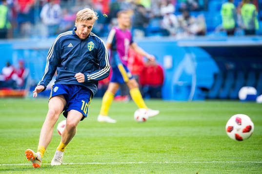 Emil Forsberg of Sweden