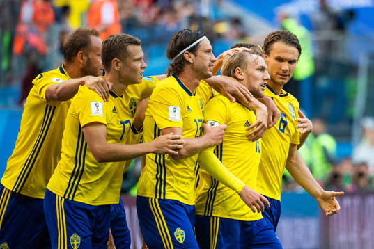 Andreas Granqvist, Viktor Claesson, Gustav Svensson, Emil
