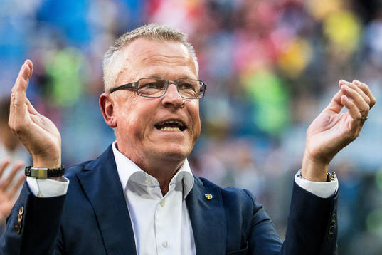 Head coach Janne Andersson of Sweden