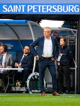Head coach Janne Andersson of Sweden