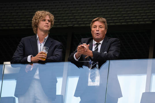 Thomas Bodström prior to the FIFA World Cup round of 16