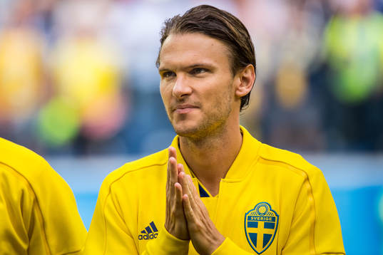 Albin Ekdal of Sweden prior the FIFA World Cup round of 16