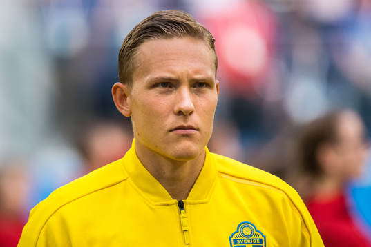 Ludwig Augustinsson of Sweden prior the FIFA World Cup