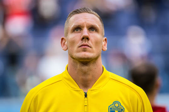 Goalkeeper Robin Olsen of Sweden prior the FIFA World Cup
