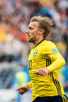 Emil Forsberg of Sweden
