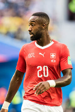 Johan Djourou of Switzerland