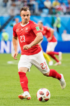 Xherdan Shaqiri of Switzerland