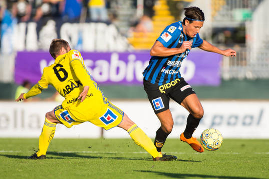 Sundsvalls Juan Jose Ciercoles Sagra och Sirius Stefano
