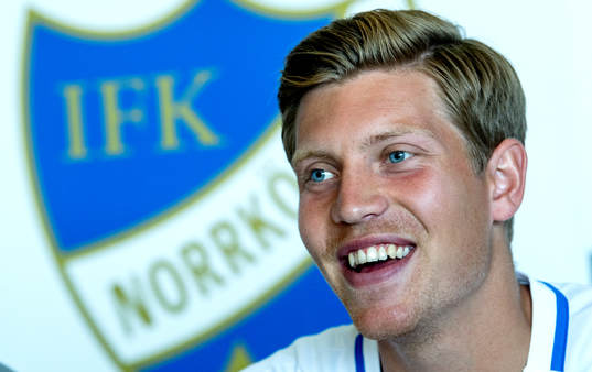 IFK Norrköping presenterar nye spelaren Alexander Fransson