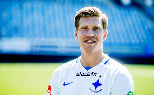 IFK Norrköping presenterar nye spelaren Alexander Fransson