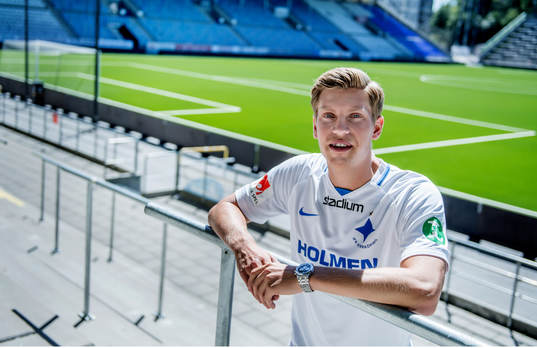 IFK Norrköping presenterar nye spelaren Alexander Fransson
