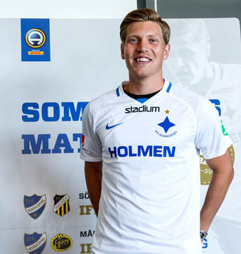 IFK Norrköping presenterar nye spelaren Alexander Fransson