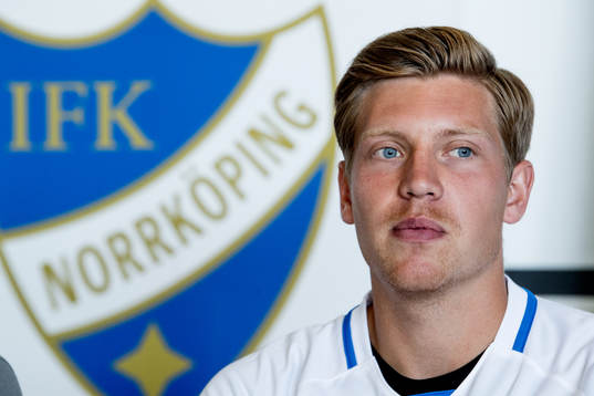 IFK Norrköping presenterar nye spelaren Alexander Fransson
