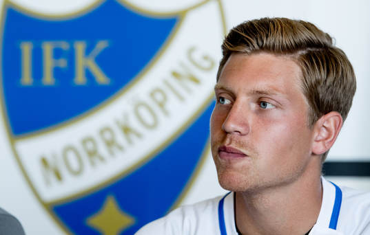 IFK Norrköping presenterar nye spelaren Alexander Fransson