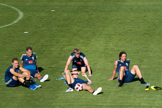 Ludwig Augustinsson, Viktor Claesson, Emil Forsberg, Victor