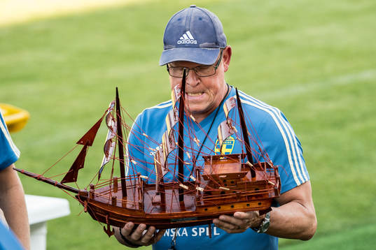 Head coach Janne Andersson of the Swedish national football