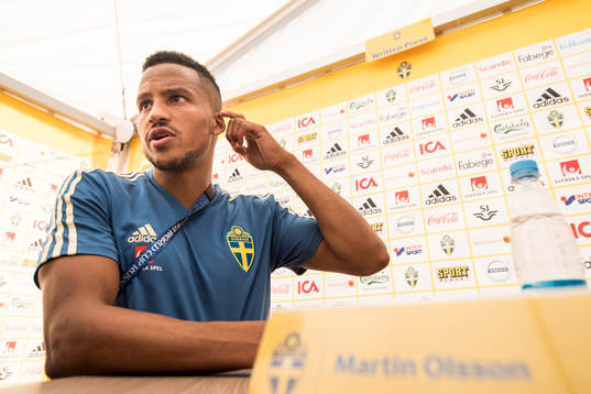 Martin Olsson of the Swedish national football team