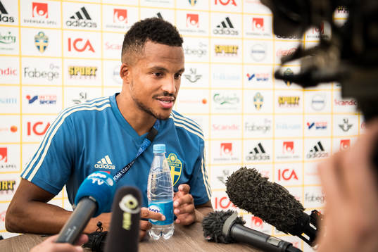 Martin Olsson of the Swedish national football team