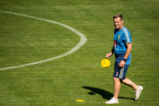 Performance Manager Paul Balsom of the Swedish national
