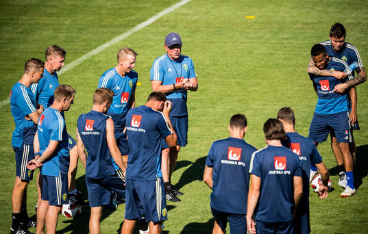 Head coach Janne Andersson of the Swedish national football