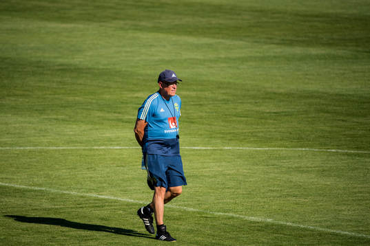 Head coach Janne Andersson of the Swedish national football