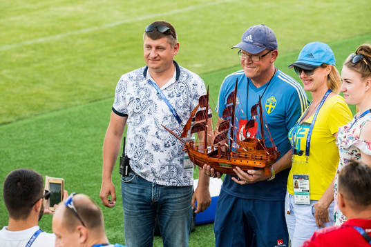 Head coach Janne Andersson of the Swedish national football