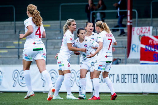 Rosengårds Iva Landeka jublar